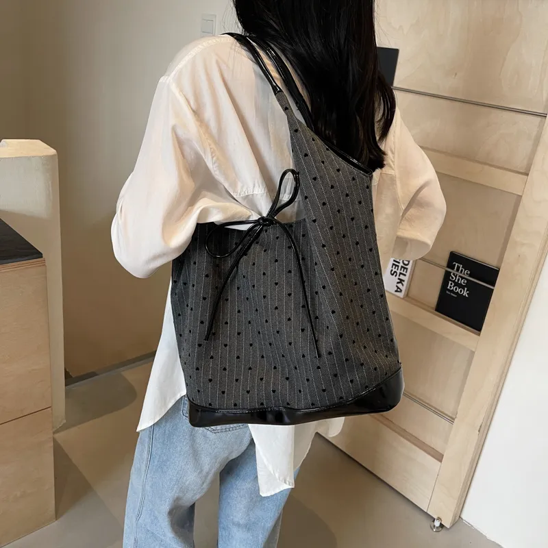 GOX Canvas Handbag, Shoulder Bag Regular Women's Multicolor-6