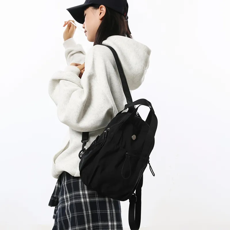 GOX Nylon Sling Bag Regular Unisex White/Black/Red/Light Purple/Green/Yellow/Khaki-5