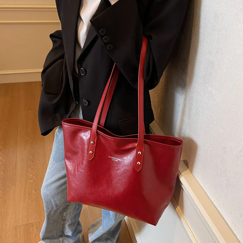 GOX PU Tote Bag, Shopping Bag, Shoulder Bag Women's Multicolor-10