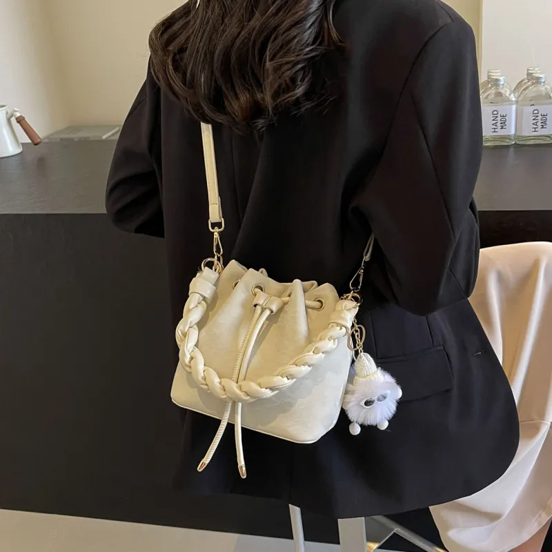 GOX PU Bucket Bag, Shoulder Bag, Crossbody Bag, Handbag Women's Multicolor-2