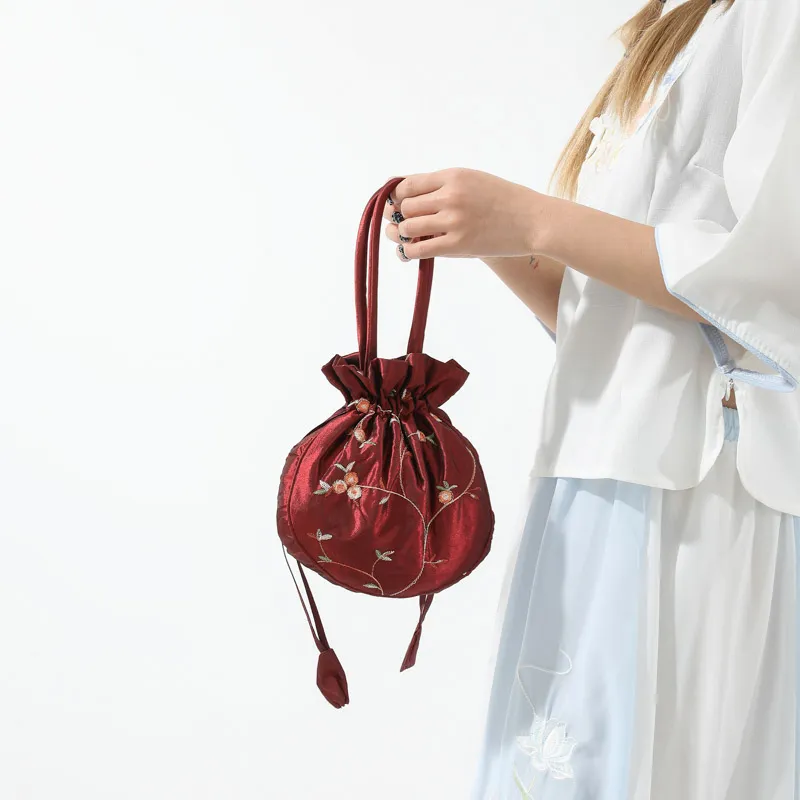 GOX Nylon Handbag Regular Women's White/Black/Pink/Red/Rose Red/Purple/Burgundy-35