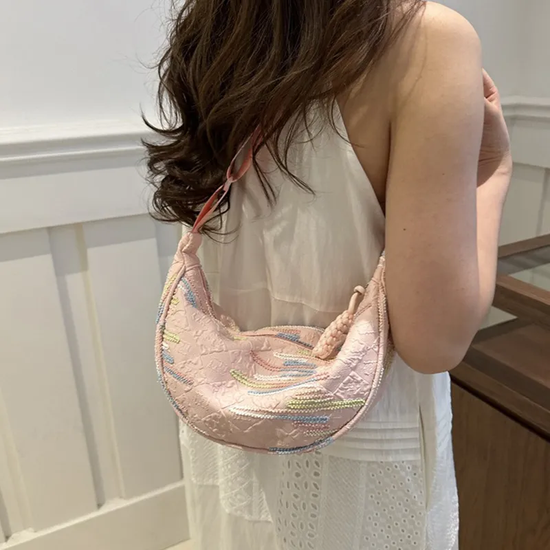 GOX Pu Shoulder Bag Women's White/Black/Yellow/Pink-18