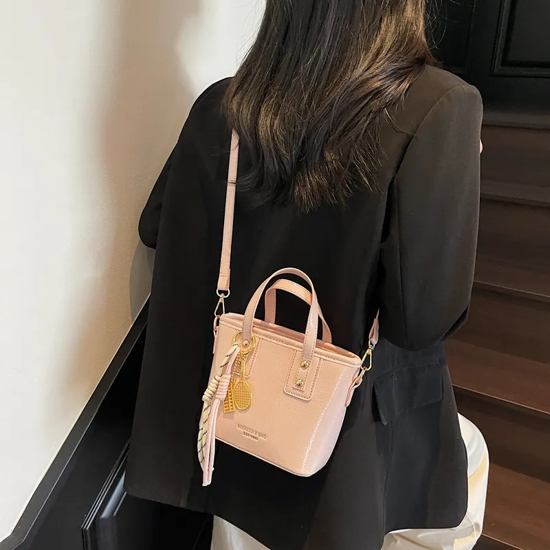 GOX PU Bucket Bag Handbag Women's Multicolor-19