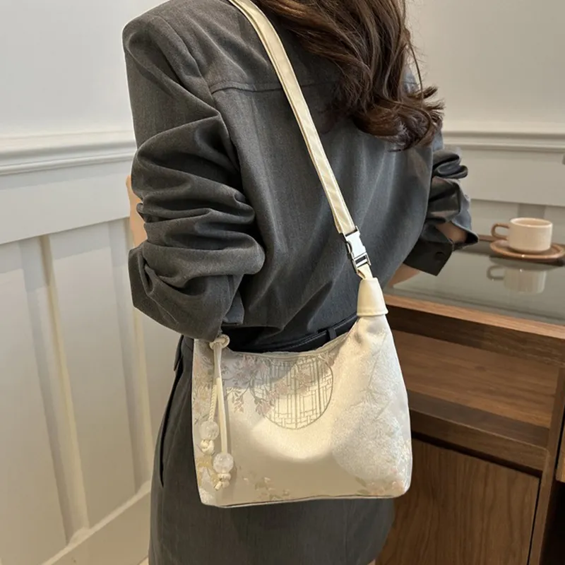 GOX Pu Shoulder Bag, Crossbody Bag Regular Women's White/Blue/Pink-2