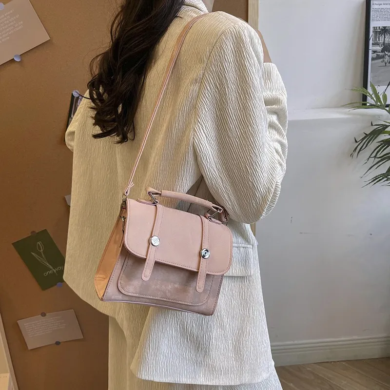 GOX PU Shoulder Bag, Crossbody Bag, Handbag Regular Women's White/Black/Silver/Pink-20