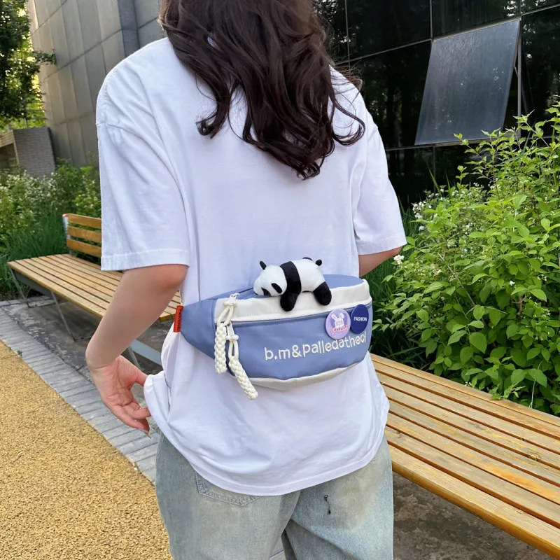 GOX Oxford Sling Bag Regular Unisex White & Red/White & Pink/White & Green/White & Blue/White/Black/Red-21