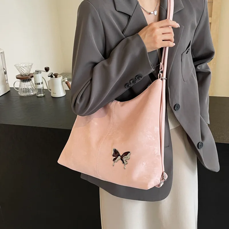 GOX PU Backpack On The Shoulder Regular Women's Ecru/Black/Silver/Blue/Pink-15