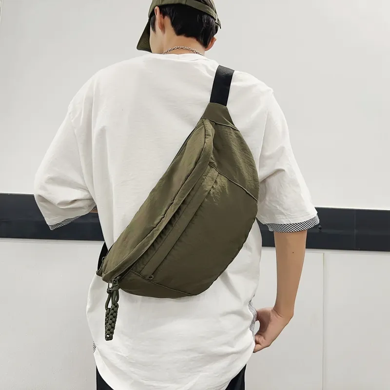 GOX Nylon Sling Bag Regular Unisex Multicolor-12