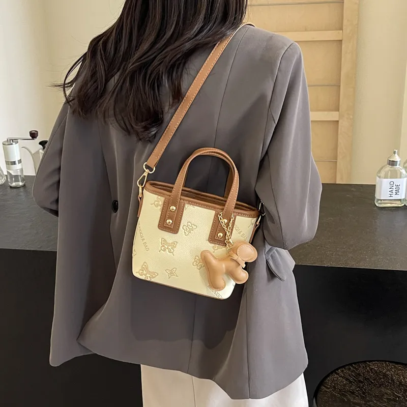 GOX PU One Shoulder Handbag Women's-17