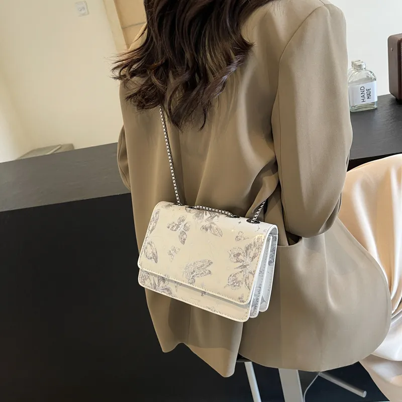 GOX PU Shoulder Bag Regular Women's Silver/Black/Pink-5