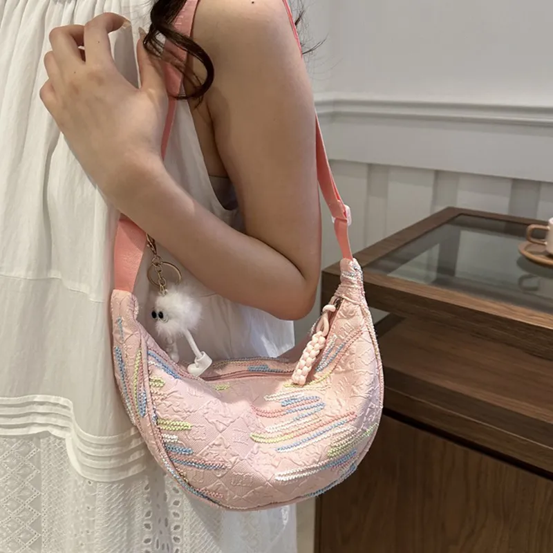 GOX Pu Shoulder Bag Women's White/Black/Yellow/Pink-37