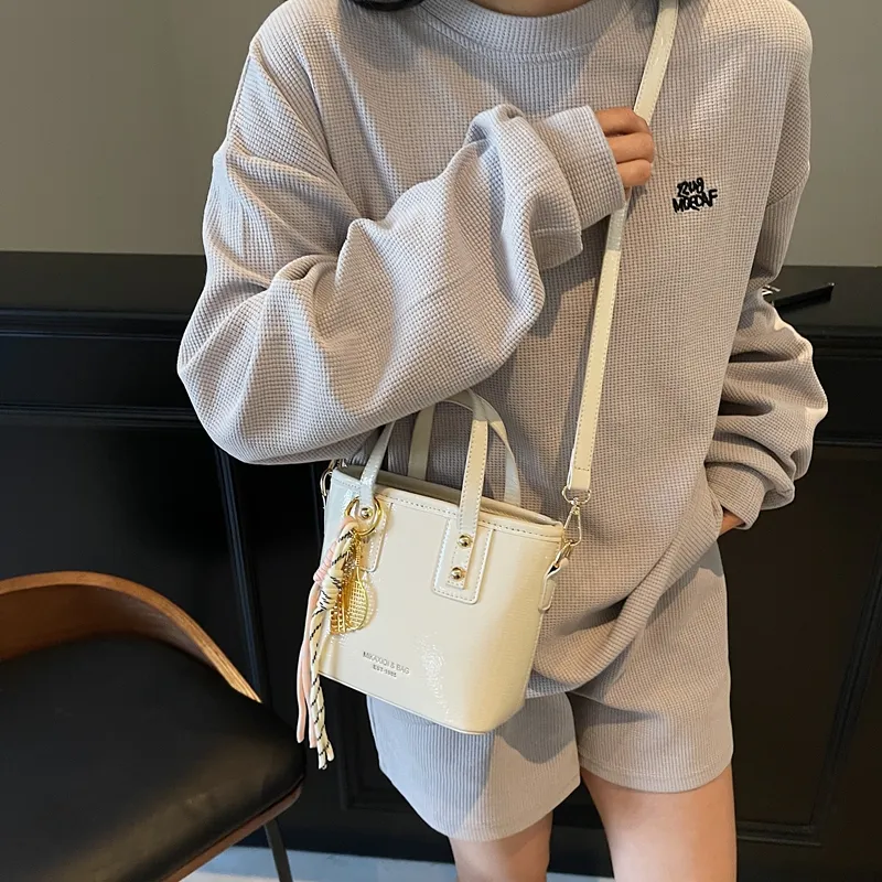 GOX PU Bucket Bag Handbag Women's Multicolor-5