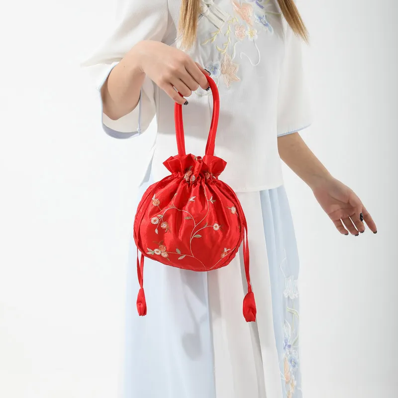 GOX Nylon Handbag Regular Women's White/Black/Pink/Red/Rose Red/Purple/Burgundy-20
