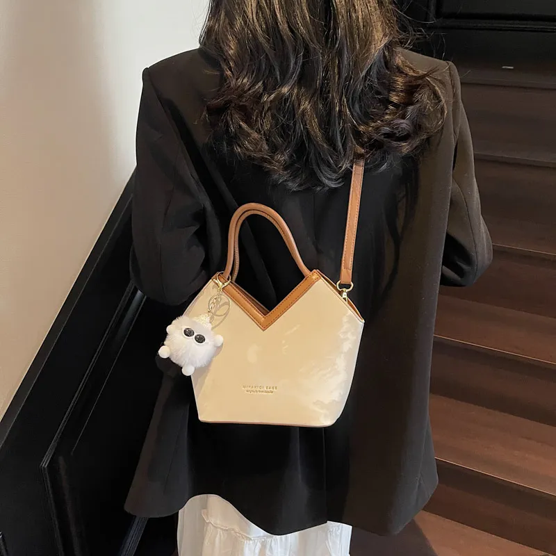 GOX PU One Shoulder Handbag Women's Multicolor-21