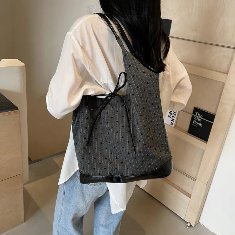 GOX Canvas Handbag, Shoulder Bag Regular Women's Multicolor-7