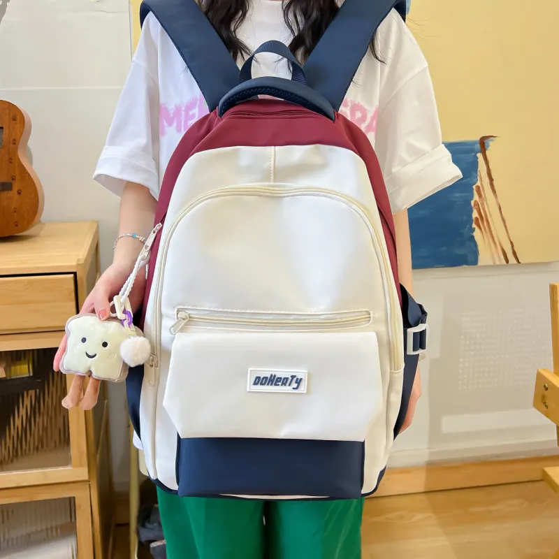 GOX Nylon Backpack Regular Women's Multicolor-7