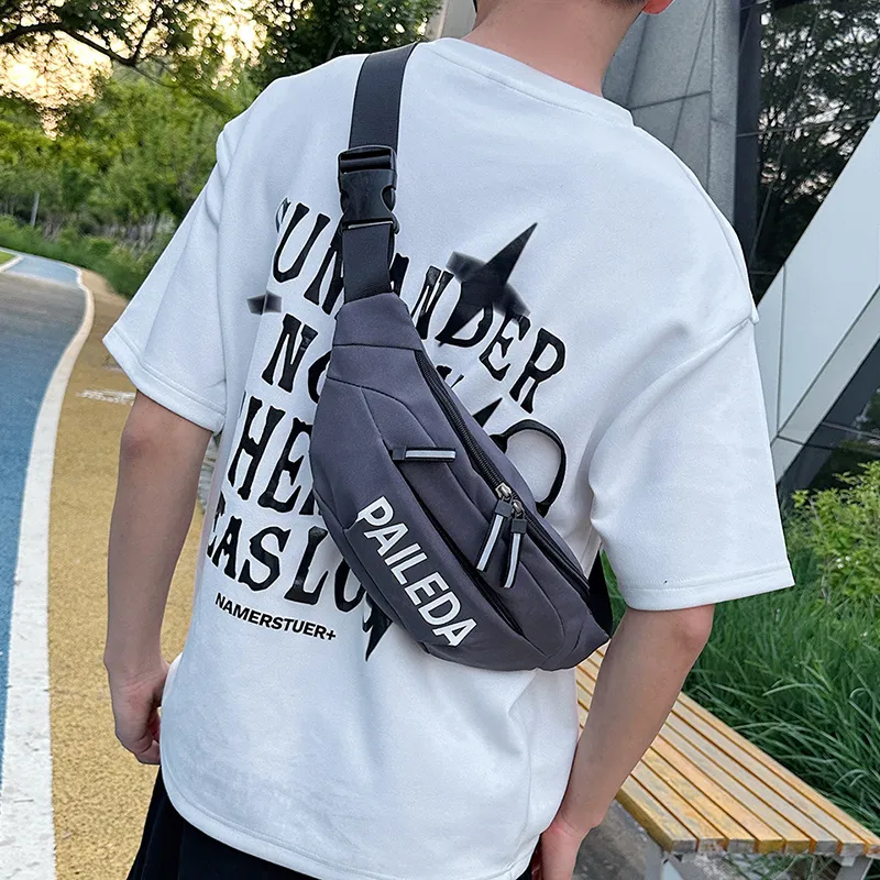 GOX Oxford Sling Bag Regular Unisex White/Black/Gray/Ginger Yellow-13