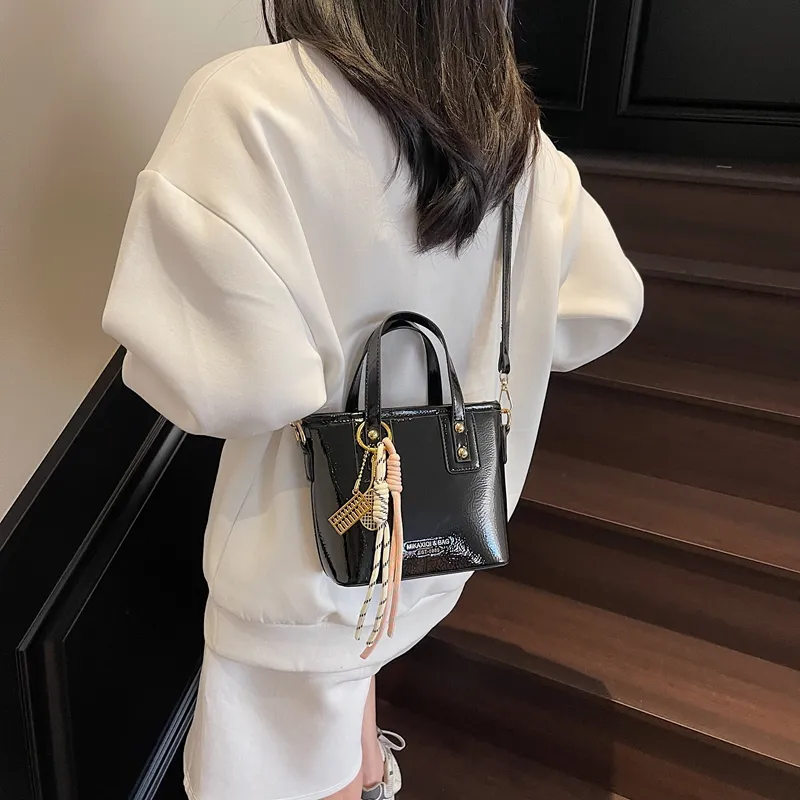 GOX PU Bucket Bag Handbag Women's Multicolor-10