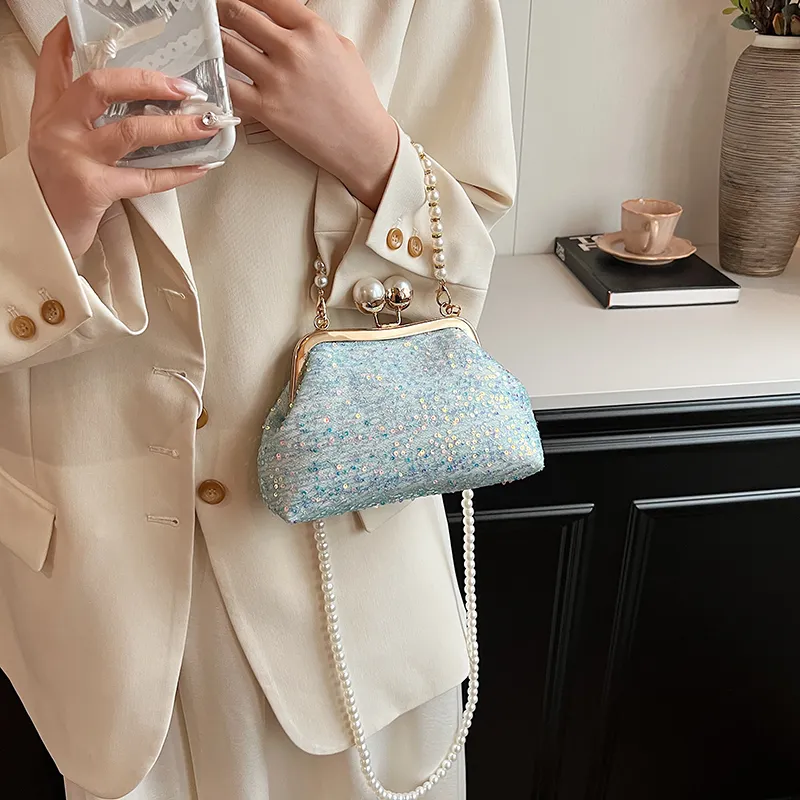 GOX Sequins Shoulder Bag Regular Women's Multicolor-12