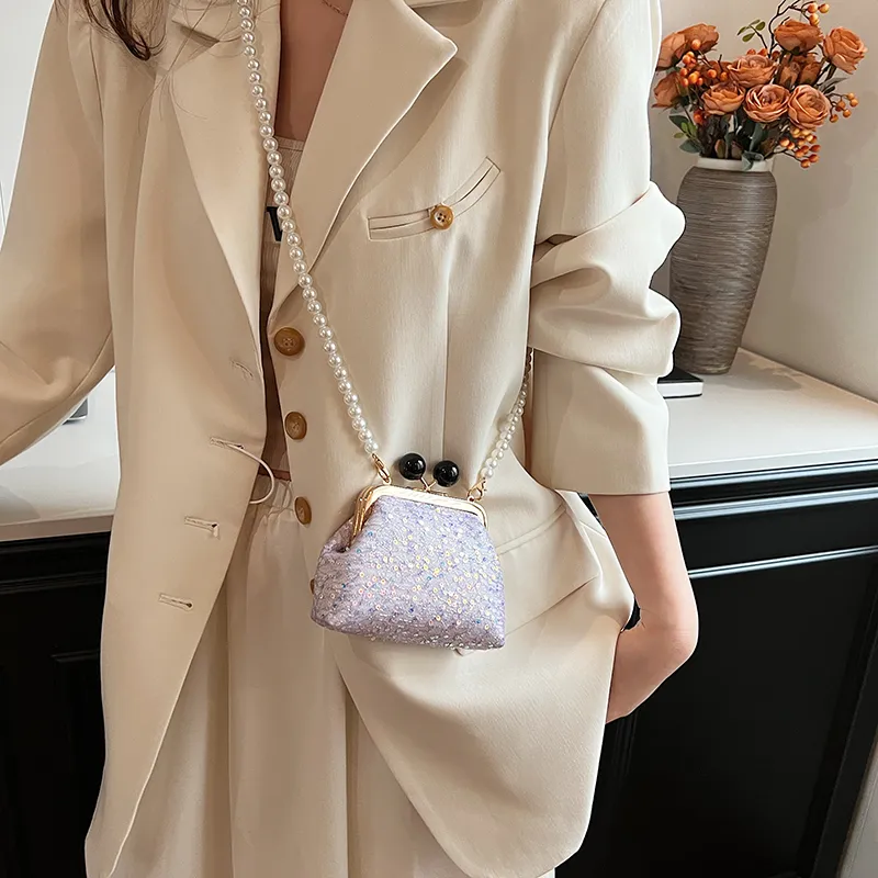 GOX Sequins Shoulder Bag Regular Women's Multicolor-4