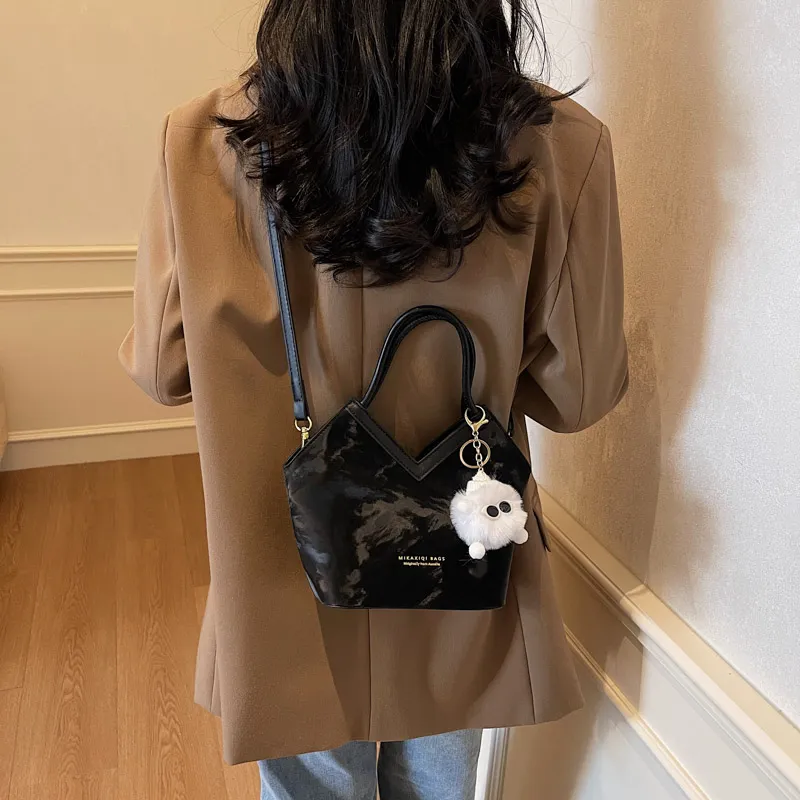 GOX PU One Shoulder Handbag Women's Multicolor-7