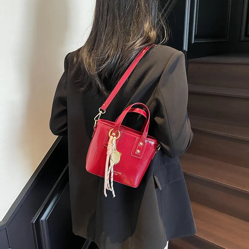 GOX PU Bucket Bag Handbag Women's Multicolor-22