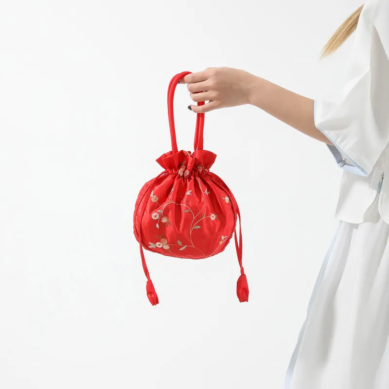 GOX Nylon Handbag Regular Women's White/Black/Pink/Red/Rose Red/Purple/Burgundy-21