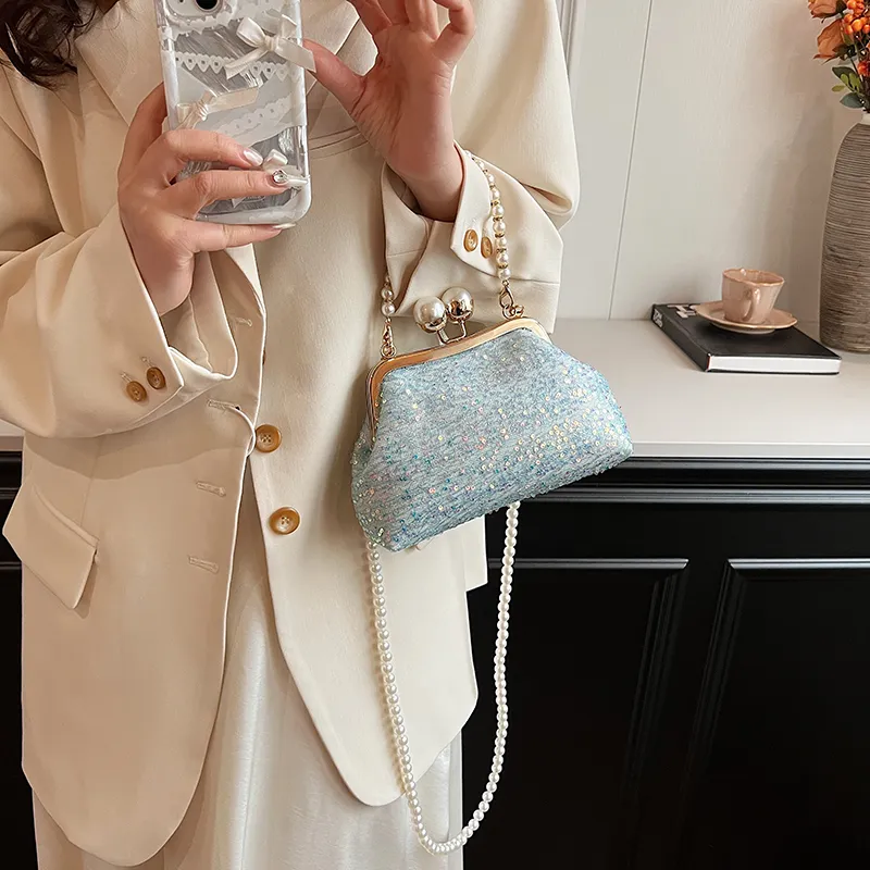 GOX Sequins Shoulder Bag Regular Women's Multicolor-15