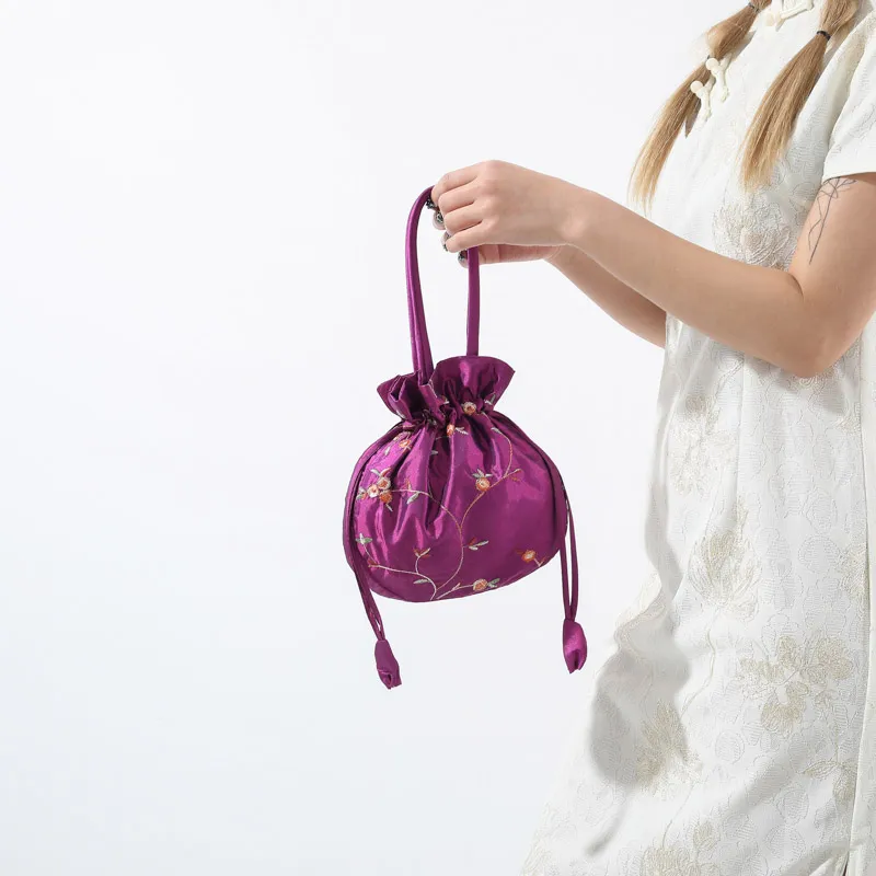 GOX Nylon Handbag Regular Women's White/Black/Pink/Red/Rose Red/Purple/Burgundy-30