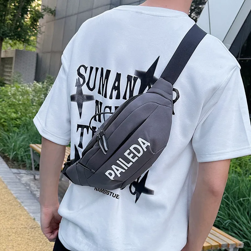 GOX Oxford Sling Bag Regular Unisex White/Black/Gray/Ginger Yellow-12