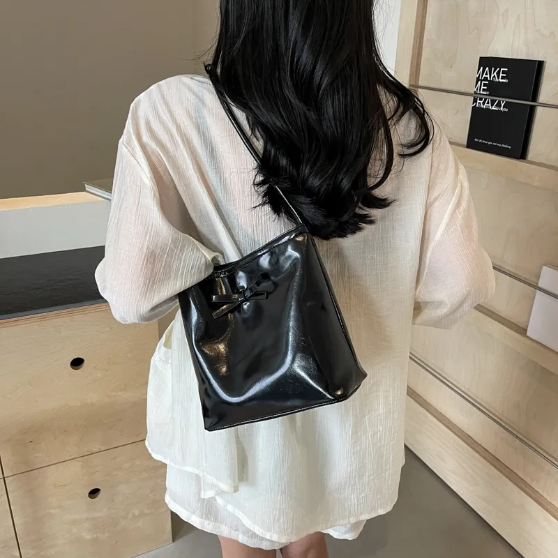 GOX PU Handbag, Shoulder Bag Regular Women's White/Red/Silver/Black-10