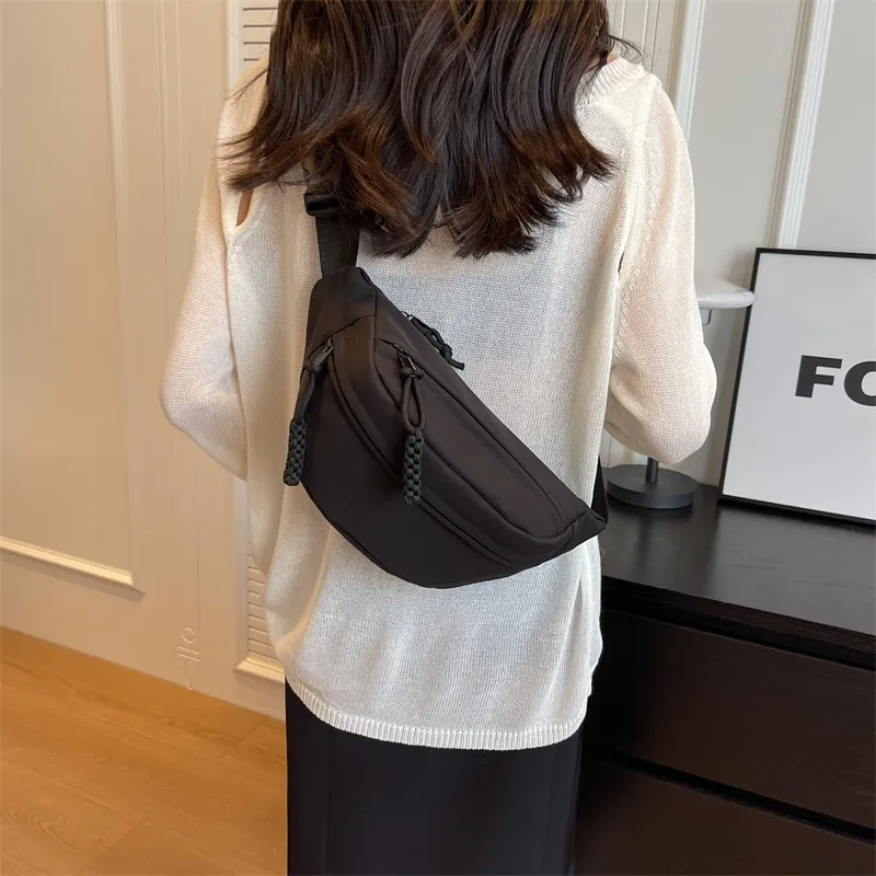 GOX Canvas Sling Bag Regular Unisex Ecru/Black/Yellow/Light Green/Pink-15