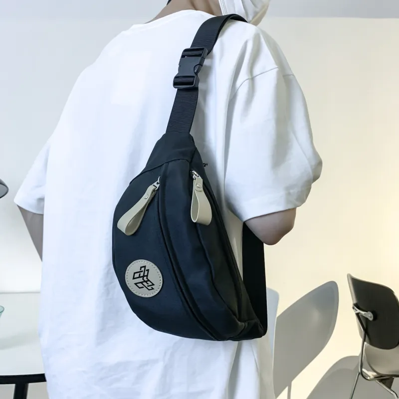 GOX Nylon Sling Bag Regular Unisex Multicolor-11