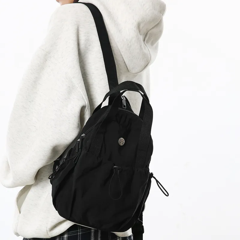 GOX Nylon Sling Bag Regular Unisex White/Black/Red/Light Purple/Green/Yellow/Khaki-3