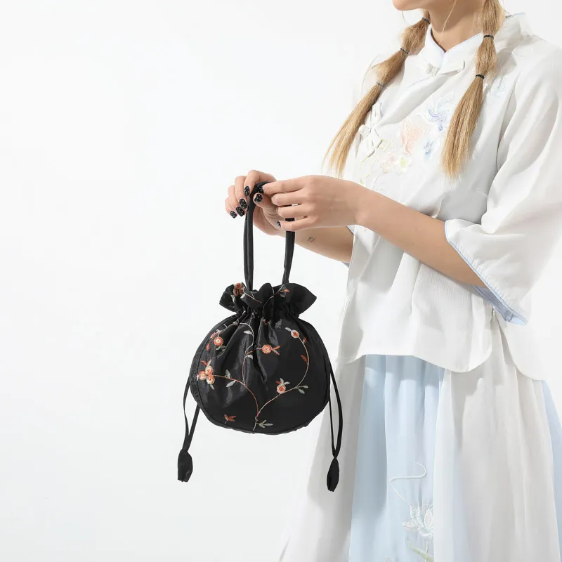 GOX Nylon Handbag Regular Women's White/Black/Pink/Red/Rose Red/Purple/Burgundy-9