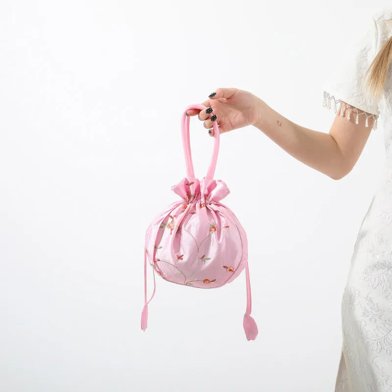 GOX Nylon Handbag Regular Women's White/Black/Pink/Red/Rose Red/Purple/Burgundy-11
