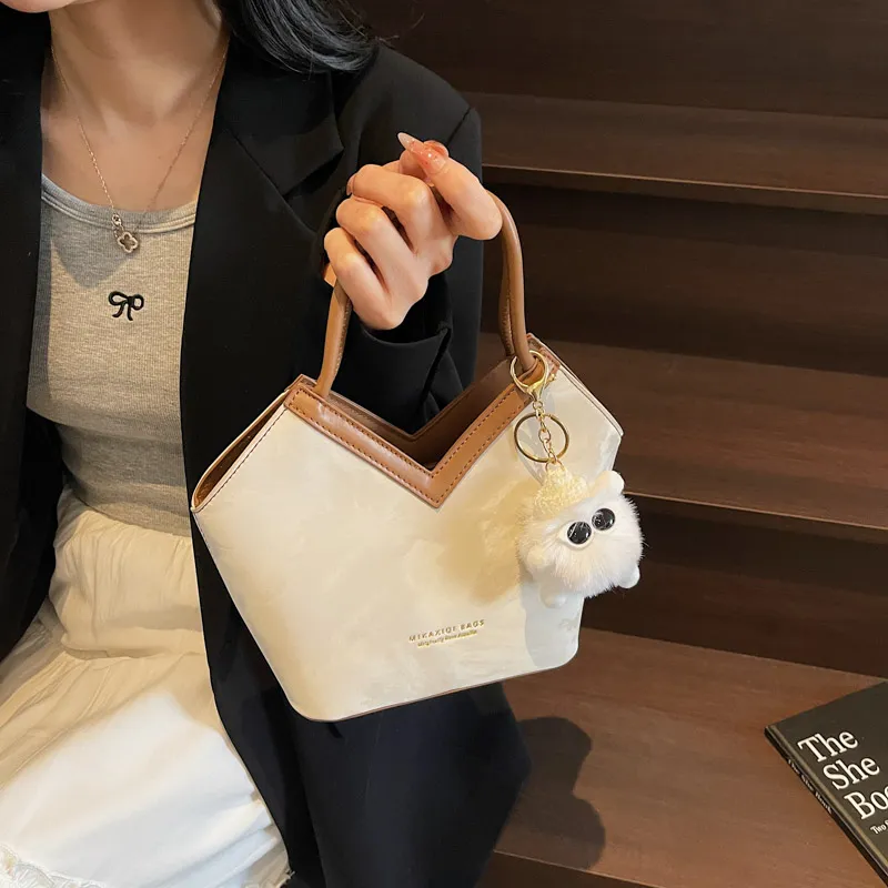 GOX PU One Shoulder Handbag Women's Multicolor-19
