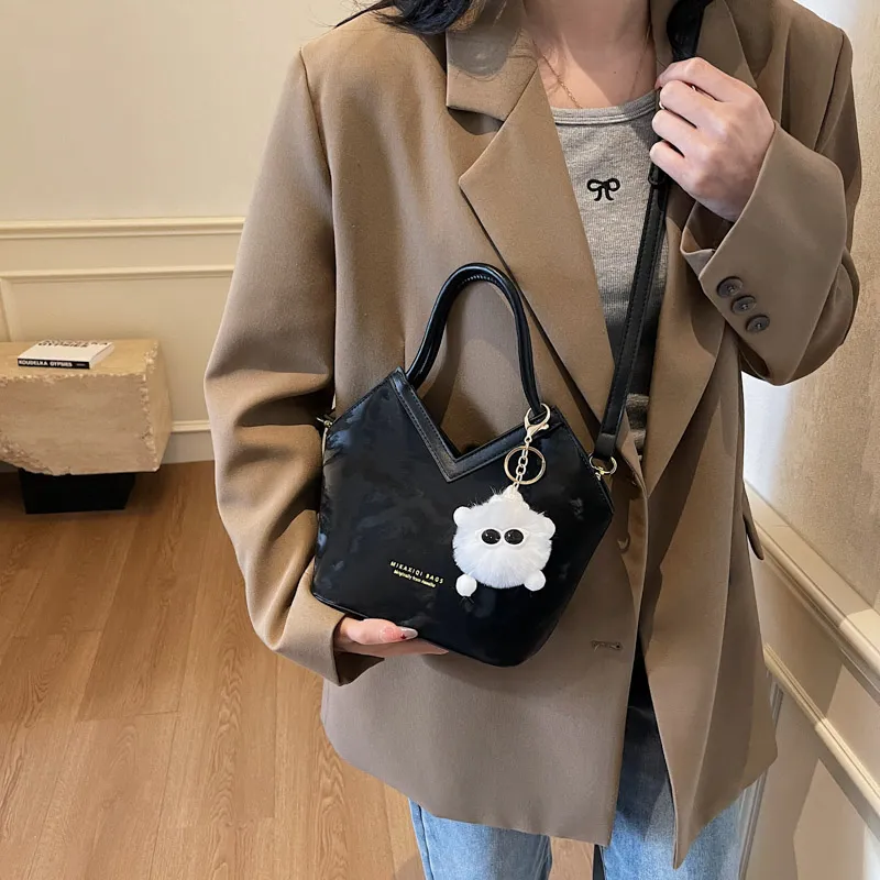 GOX PU One Shoulder Handbag Women's Multicolor-8