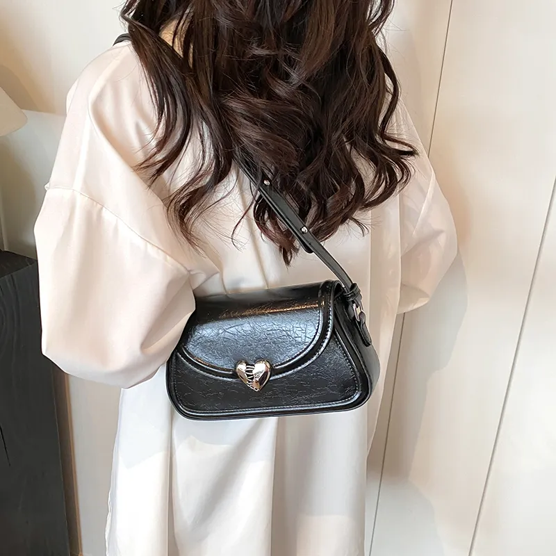GOX PU Shoulder Bag, Crossbody Bag Regular Women's White/Silver/Black/Red-21
