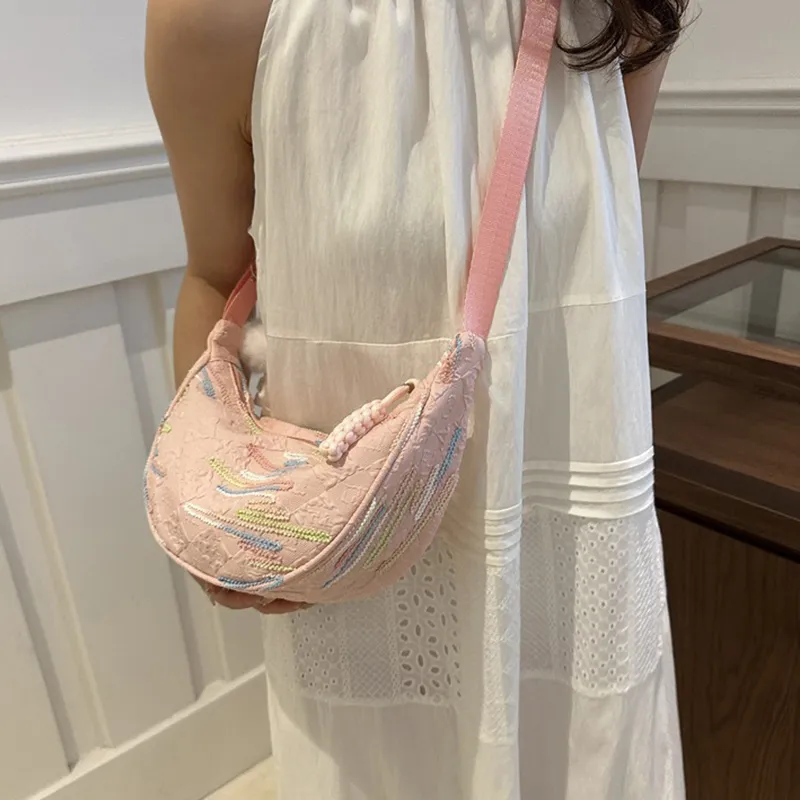 GOX Pu Shoulder Bag Women's White/Black/Yellow/Pink-17
