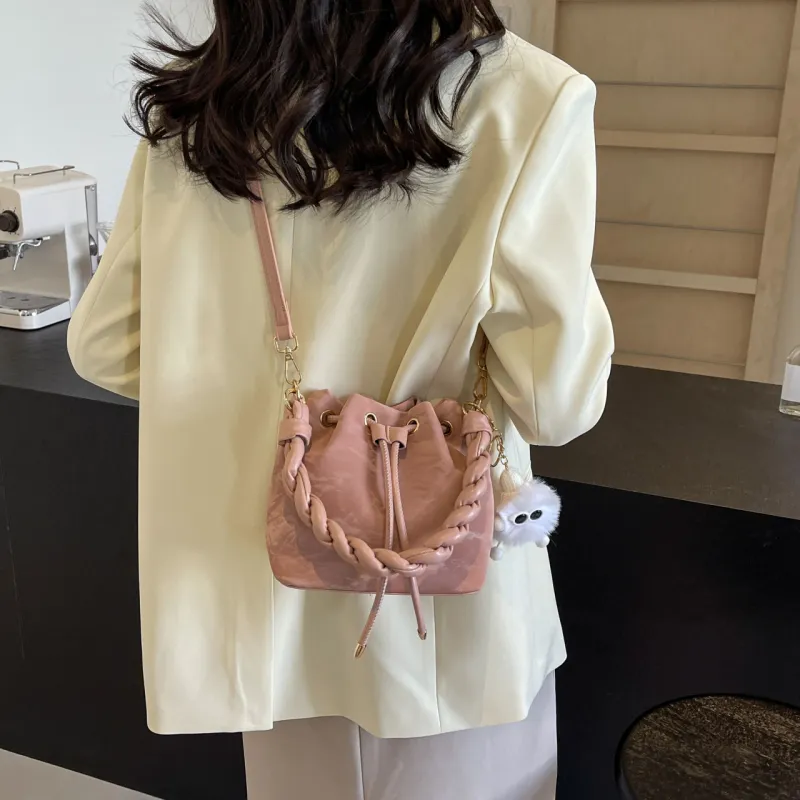 GOX PU Bucket Bag, Shoulder Bag, Crossbody Bag, Handbag Women's Multicolor-10