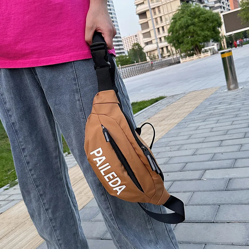 GOX Oxford Sling Bag Regular Unisex White/Black/Gray/Ginger Yellow-22