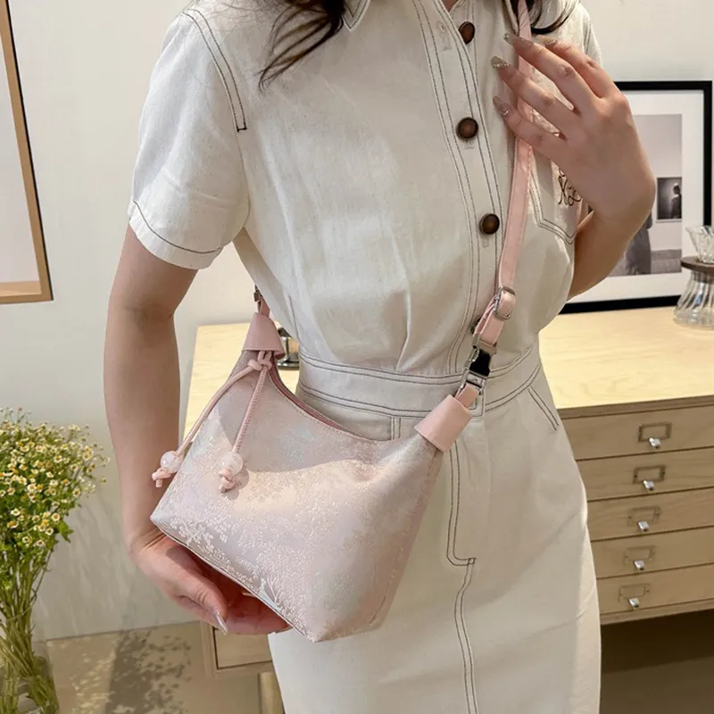 GOX Pu Shoulder Bag, Crossbody Bag Regular Women's White/Blue/Pink-13