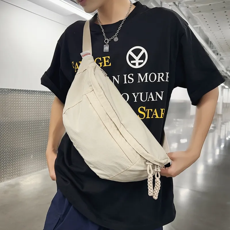 GOX Nylon Sling Bag Regular Unisex Multicolor-3