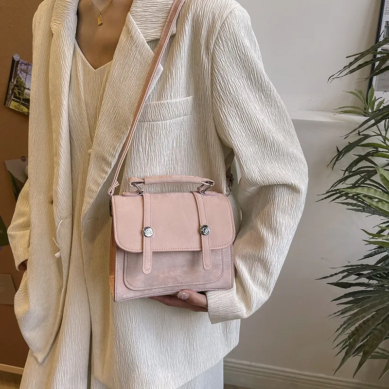 GOX PU Shoulder Bag, Crossbody Bag, Handbag Regular Women's White/Black/Silver/Pink-17