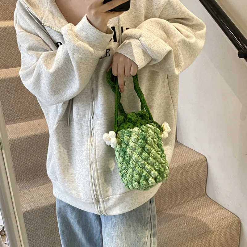GOX Fabric Crossbody Bag Regular Women's Yellow/Green-7
