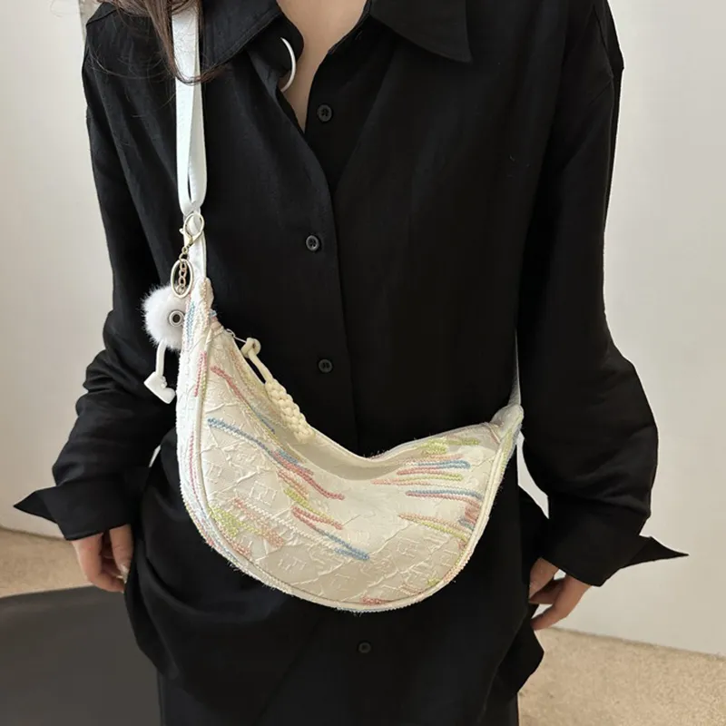 GOX Pu Shoulder Bag Women's White/Black/Yellow/Pink-22