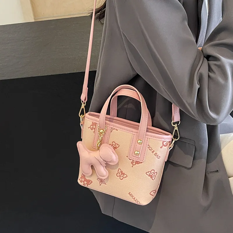 GOX PU One Shoulder Handbag Women's-28