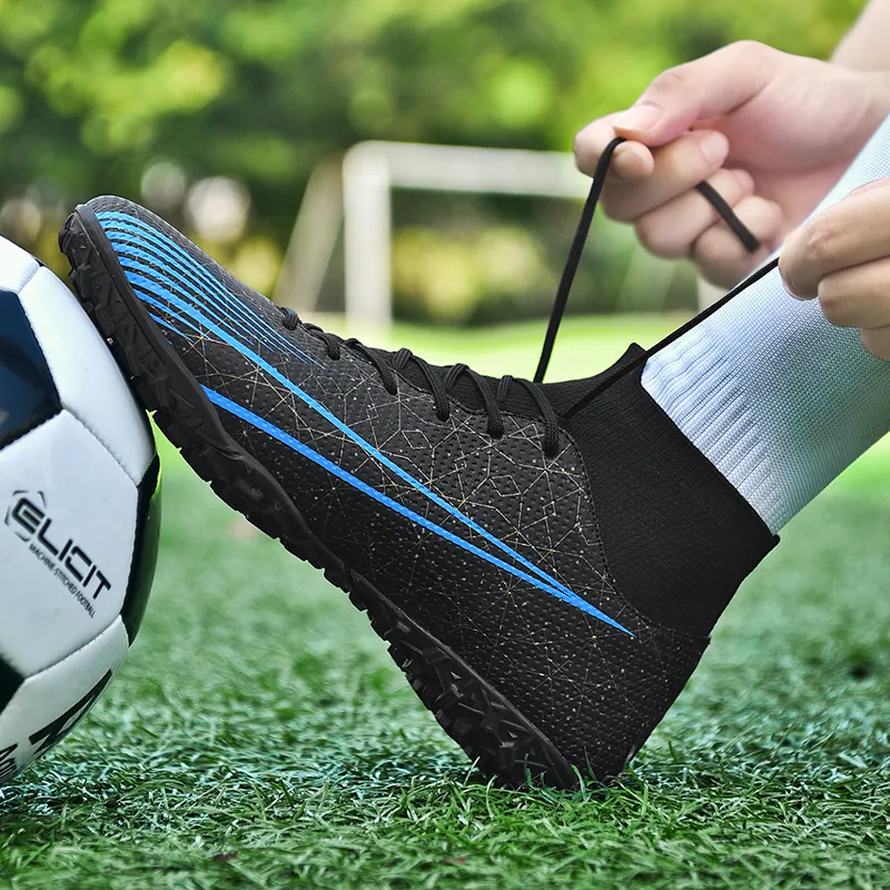 GERTOP Cushioning, Slip Resistant, Abrasion Resistant, Breathable, Balance, Lightweight Soccer Shoes Unisex-5