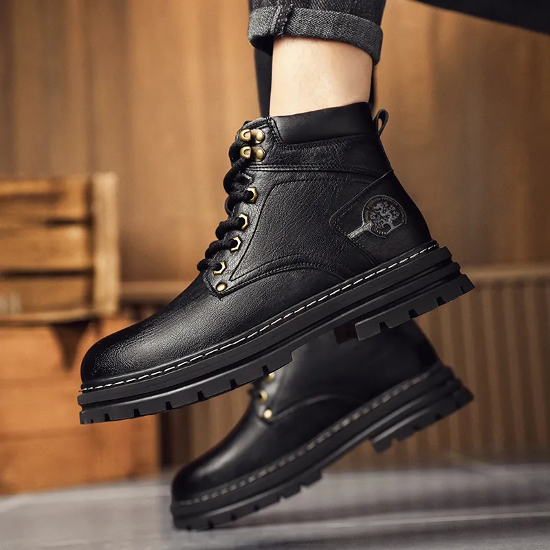 GERTOP Martin Boots Men-3
